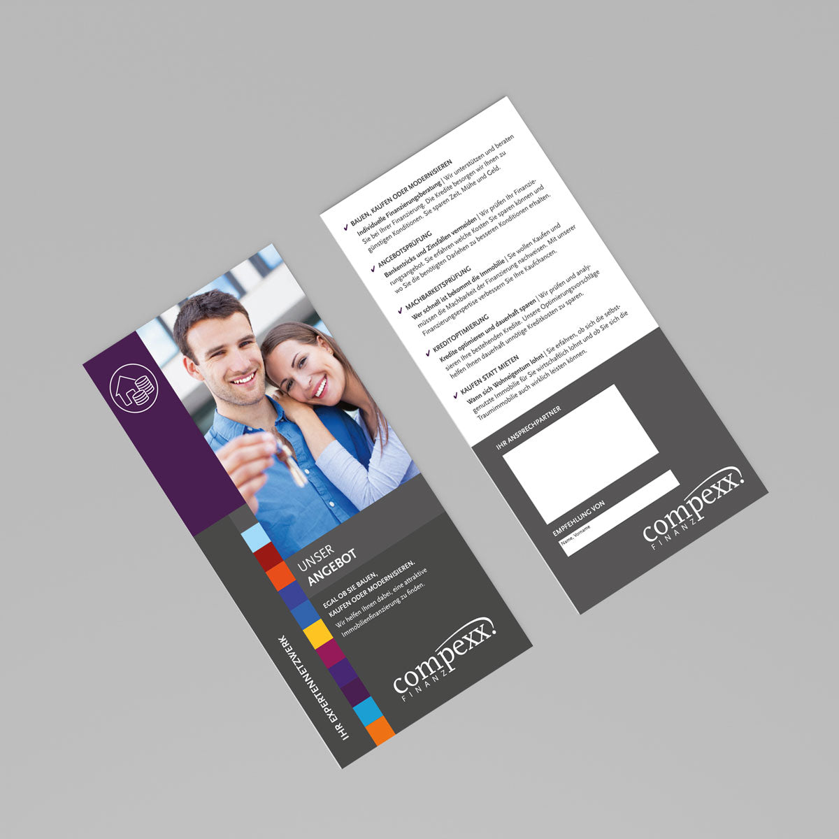 compexx Flyer "Baufinanzierung – Unser Angebot", Packung a 100 Stück