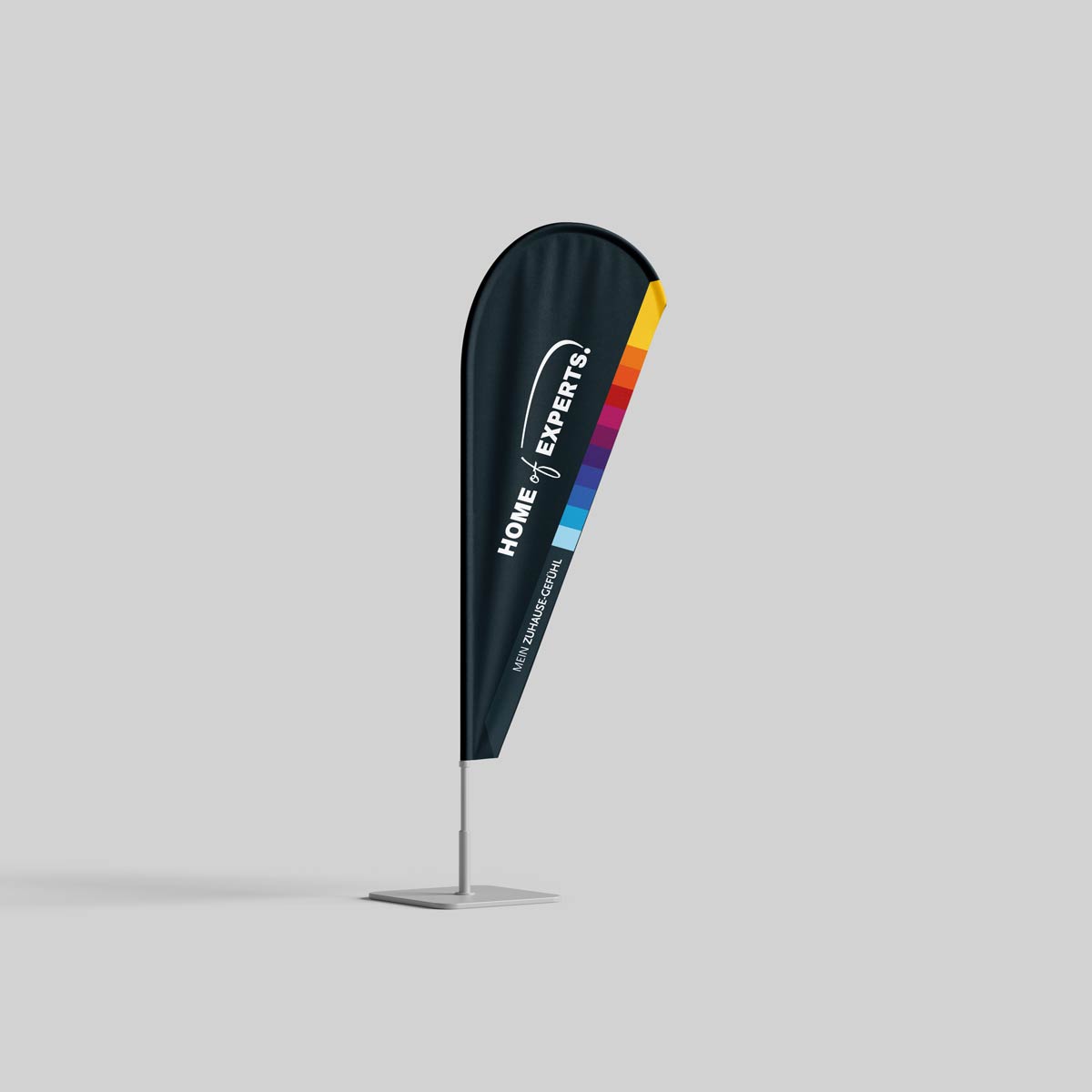 compexx Tischflag "Home of Experts"