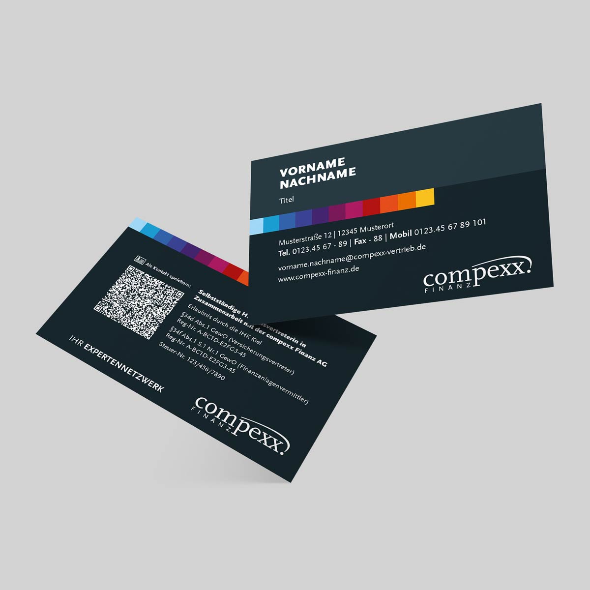 compexx Visitenkarten, Packung a 250 Stück